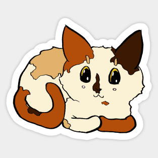 Shelter Cats - Calico Loaf Sticker